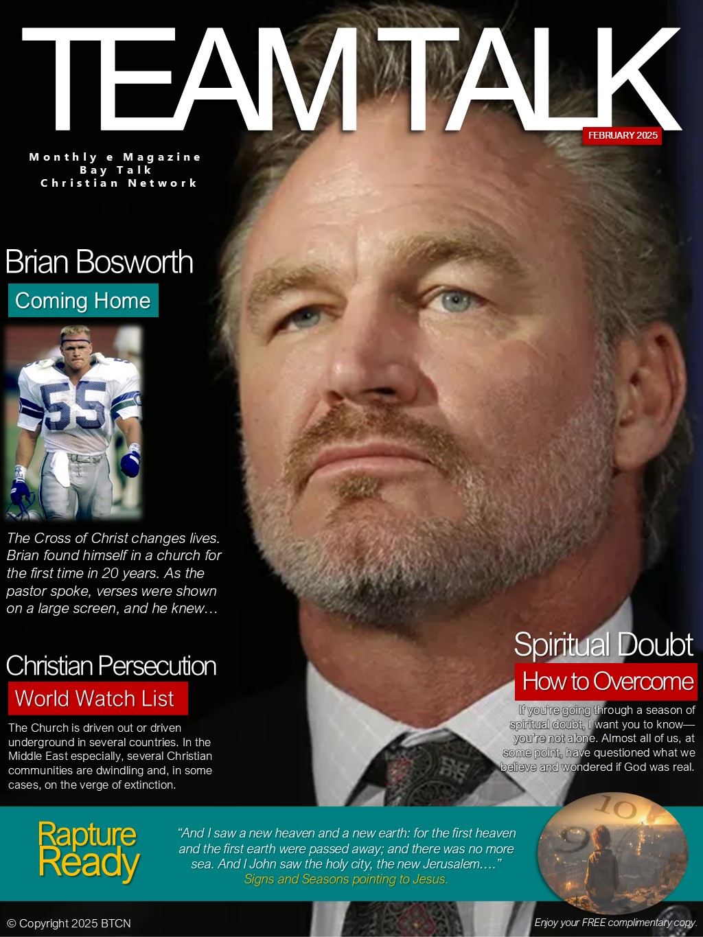 Team Talk – February Cover